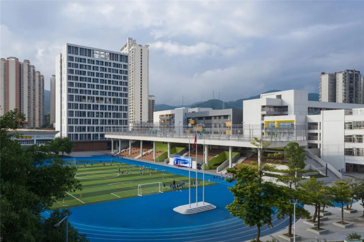 BIM建筑|深圳市坪山区科源实验学校 / 申都设计