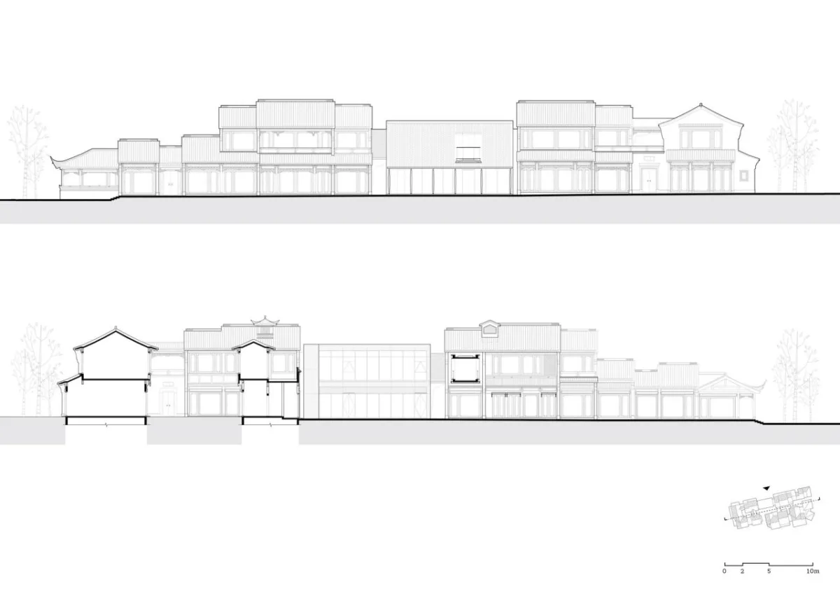 BIM建筑|祥符桥传统风貌街区：市井复兴与街区活化 / goa大象设计