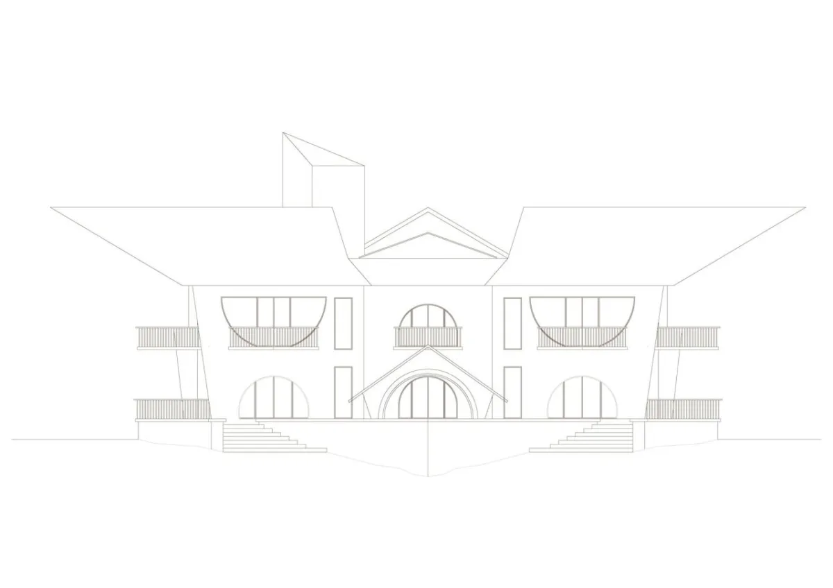 BIM建筑|山尘之宅 / Mahesh Naik