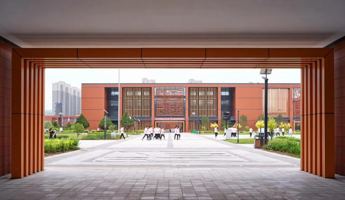 BIM建筑|神木中学项目 / 中科院建筑设计研究院有限公司