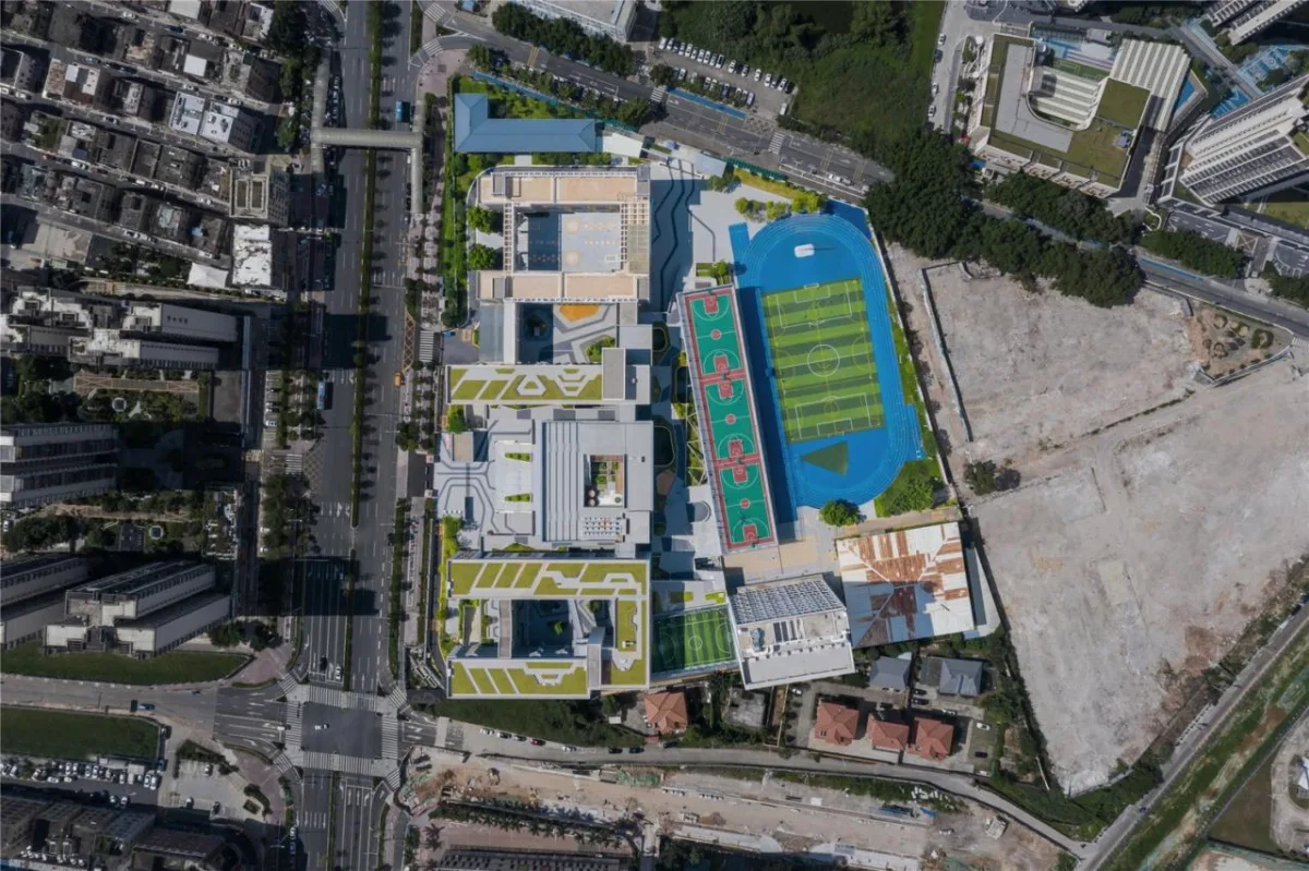 BIM建筑|深圳市坪山区科源实验学校 / 申都设计