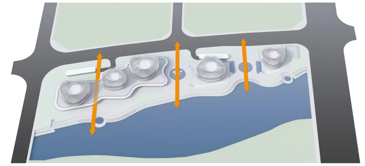 BIM建筑|兰花阁：九流渡滨河艺术街区 / UUA建筑师事务所