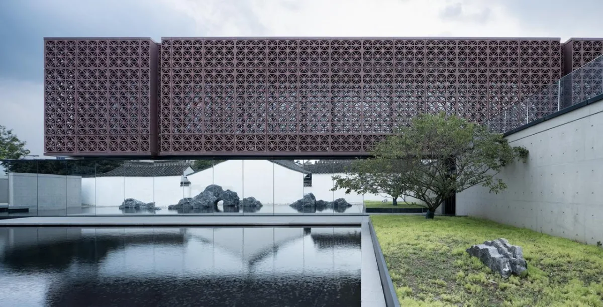 BIM建筑|蔡元培广场及孑民图书馆 / 浙江大学建筑设计研究院