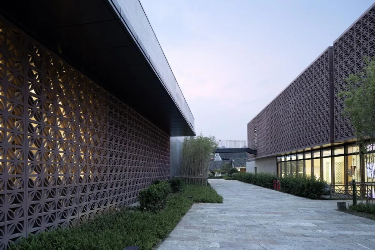 BIM建筑|蔡元培广场及孑民图书馆 / 浙江大学建筑设计研究院