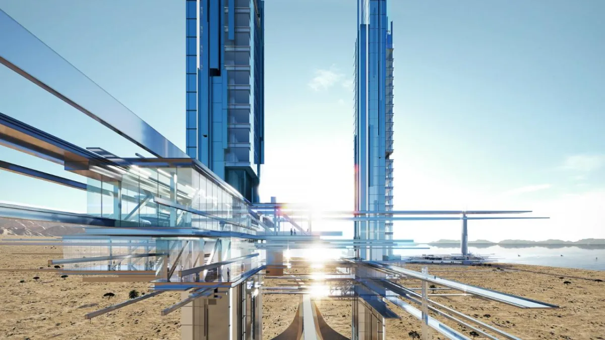 BIM建筑|未来豪华海滨度假胜地 —— Epicon / 10 Design