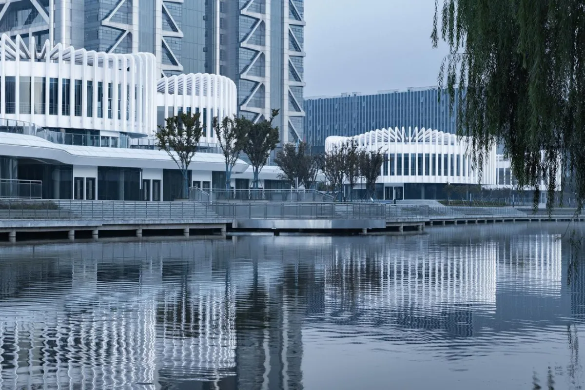 BIM建筑|兰花阁：九流渡滨河艺术街区 / UUA建筑师事务所