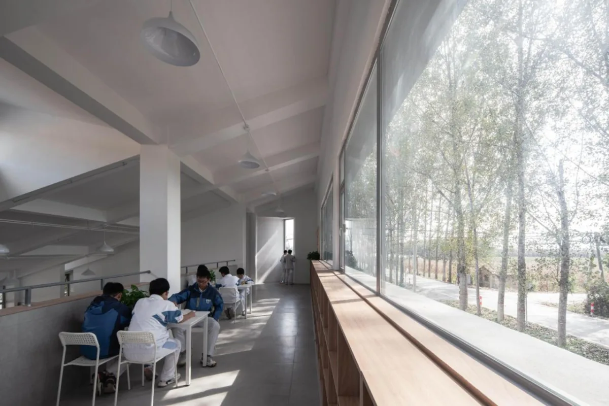 BIM建筑|陕西希望工程校园图书馆2.0 / 垣建筑