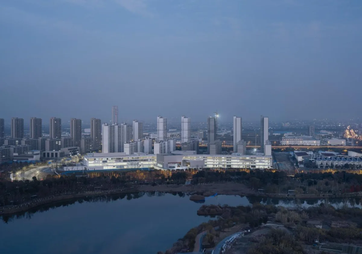 BIM建筑|南通市能达中学 / 九城都市建筑