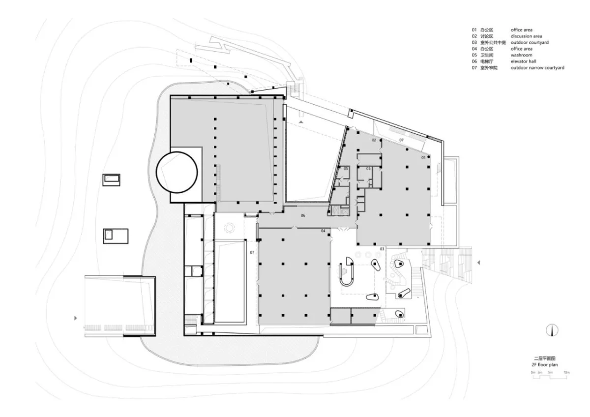 BIM建筑|海南生态智慧新城数字市政厅 / 清华大学建筑设计研究院 素朴建筑工作室