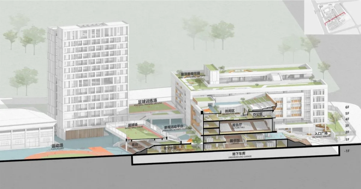BIM建筑|深圳市坪山区科源实验学校 / 申都设计