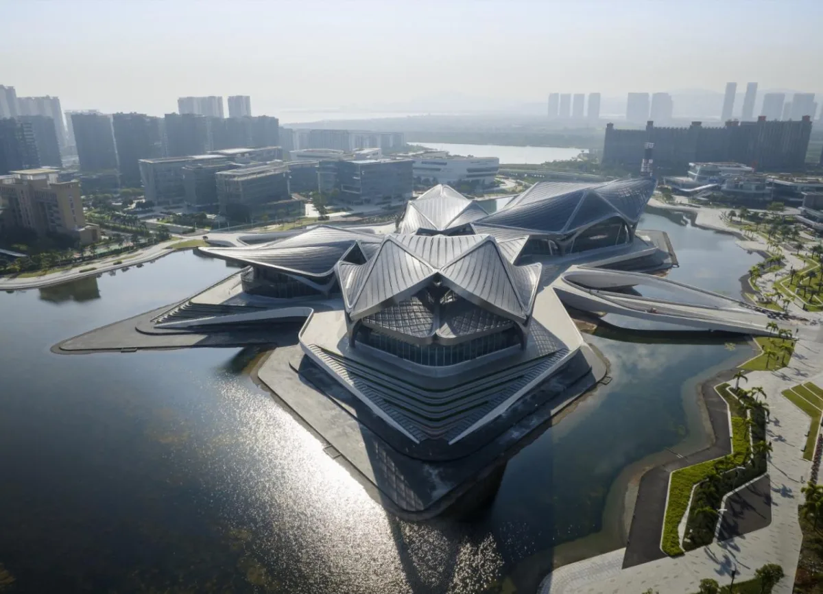BIM建筑|珠海金湾市民艺术中心 / 扎哈·哈迪德建筑事务所