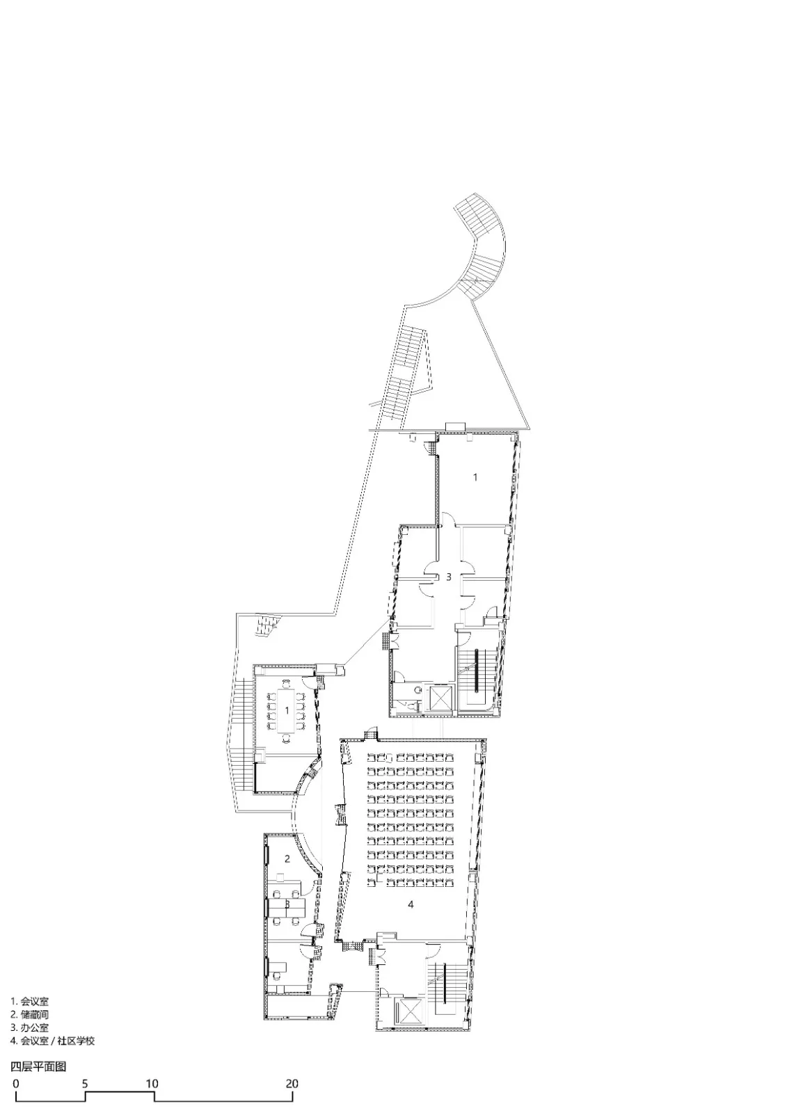 BIM建筑|南头城社区中心 / 非常建筑
