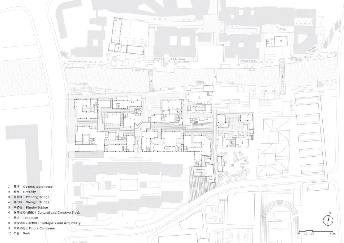BIM建筑|祥符桥传统风貌街区：市井复兴与街区活化 / goa大象设计