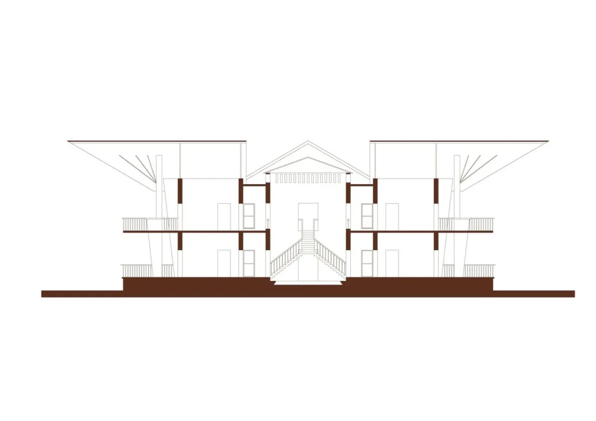 BIM建筑|山尘之宅 / Mahesh Naik