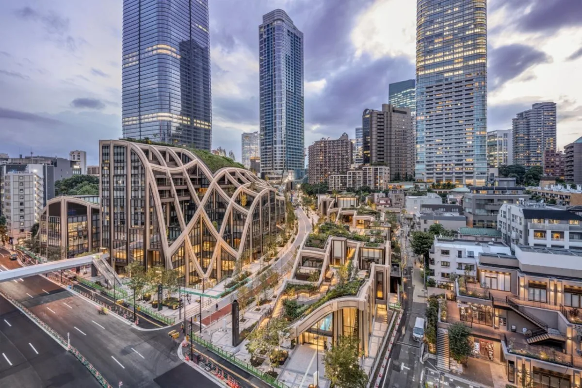 BIM建筑|东京麻布台新城 Azabudai Hills / Heatherwick
