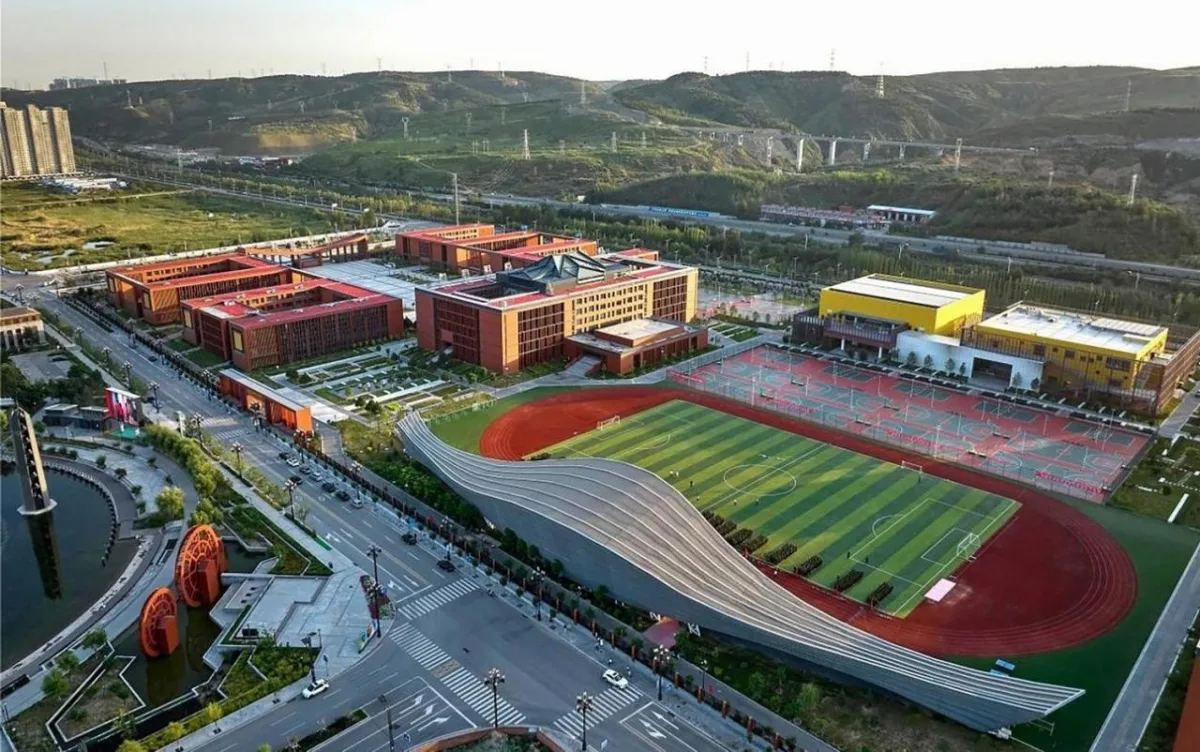BIM建筑|神木中学项目 / 中科院建筑设计研究院有限公司