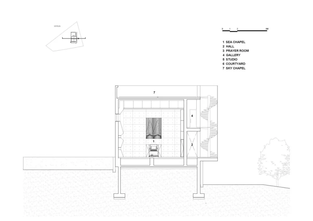BIM建筑|冥想小教堂 / Lee Eunseok + ATELIER KOMA