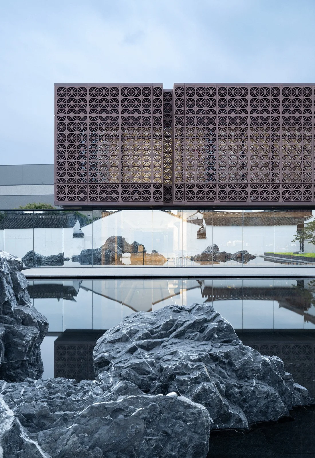 BIM建筑|蔡元培广场及孑民图书馆 / 浙江大学建筑设计研究院