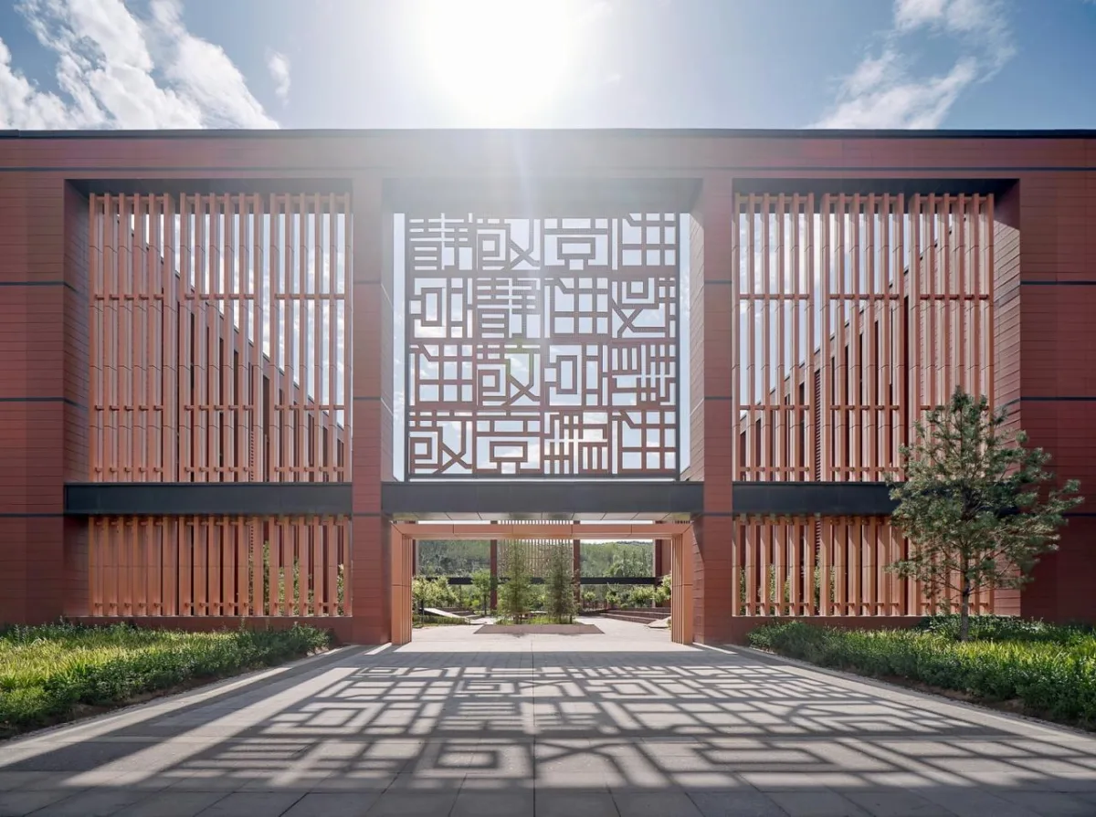 BIM建筑|神木中学项目 / 中科院建筑设计研究院有限公司