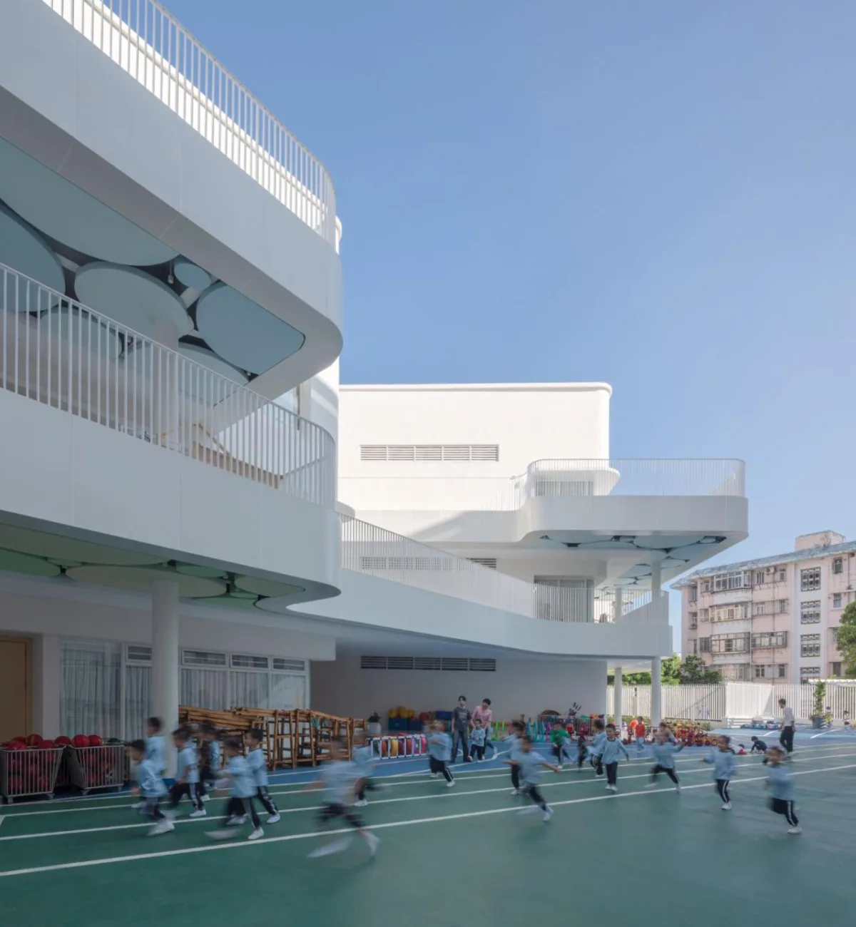 BIM建筑|深圳市第二幼儿园 / 徐昀超建筑工作室