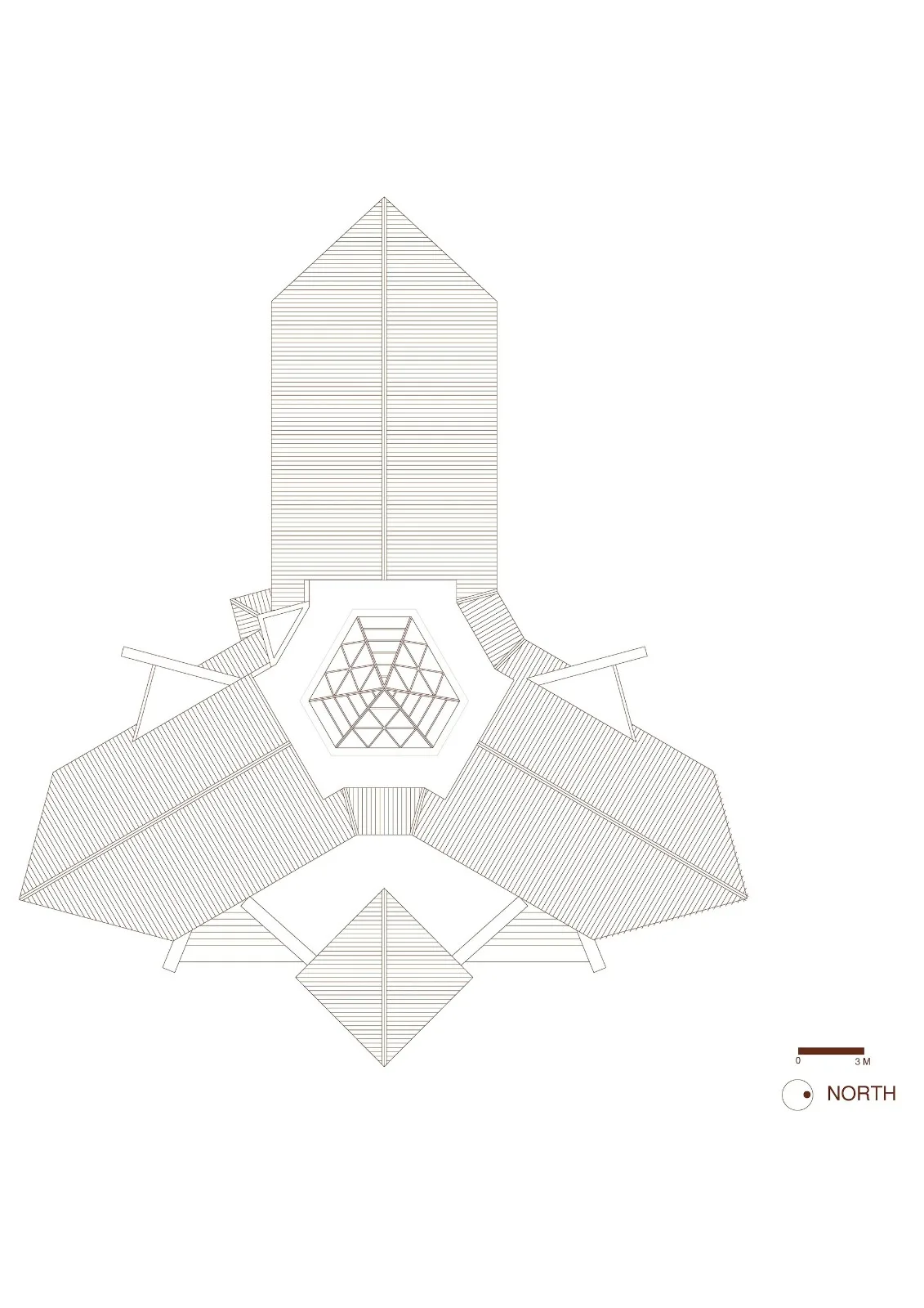 BIM建筑|山尘之宅 / Mahesh Naik