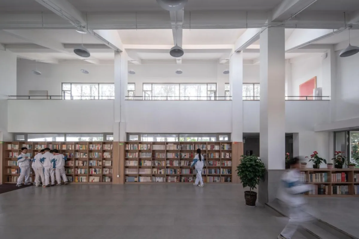 BIM建筑|陕西希望工程校园图书馆2.0 / 垣建筑