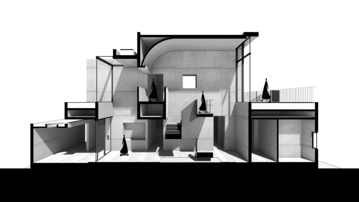 BIM建筑|红盒子 / 米思建筑