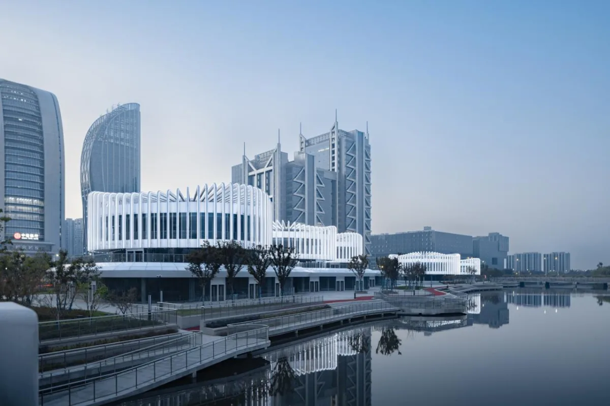 BIM建筑|兰花阁：九流渡滨河艺术街区 / UUA建筑师事务所