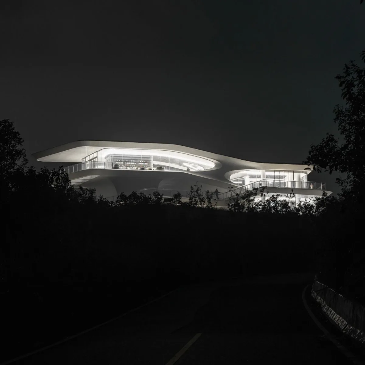BIM建筑|孟凡浩深圳首作，山海新地标，盐田云海驿站 / line+建筑事务所
