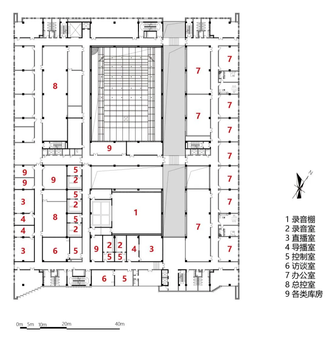 BIM建筑|神木新闻文化中心 / 中科院建筑设计研究院有限公司