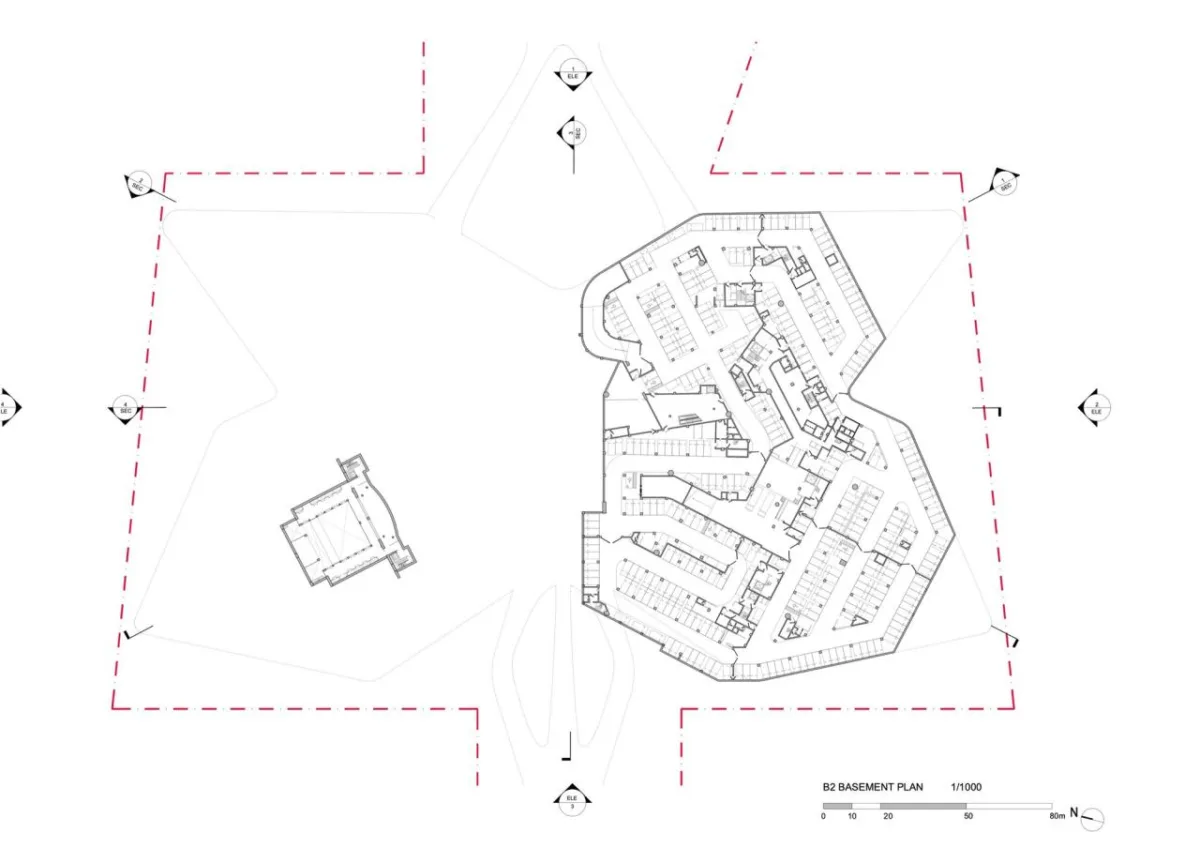 BIM建筑|珠海金湾市民艺术中心 / 扎哈·哈迪德建筑事务所
