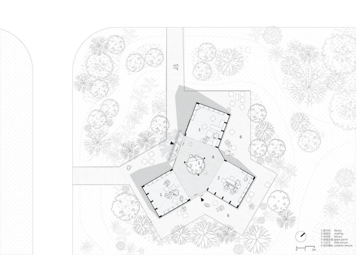 BIM建筑|高山书屋 / MAT 超级建筑事务所