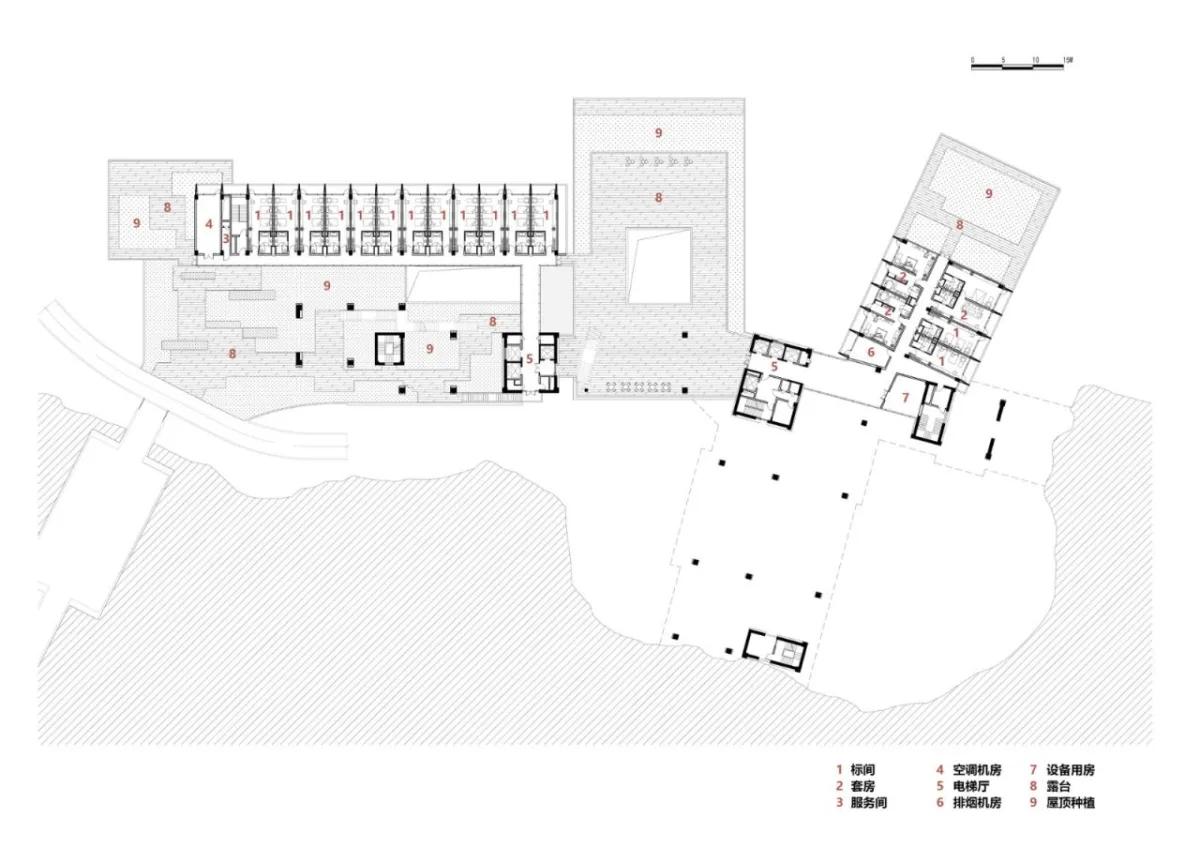 BIM建筑|徐州园博园宕口酒店 / 筑境设计