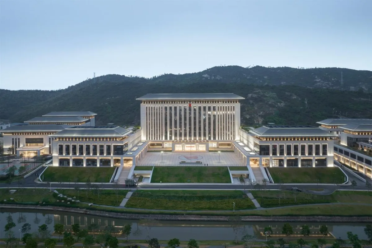 BIM建筑|横琴新区市民服务中心 / 上海华都建筑规划设计