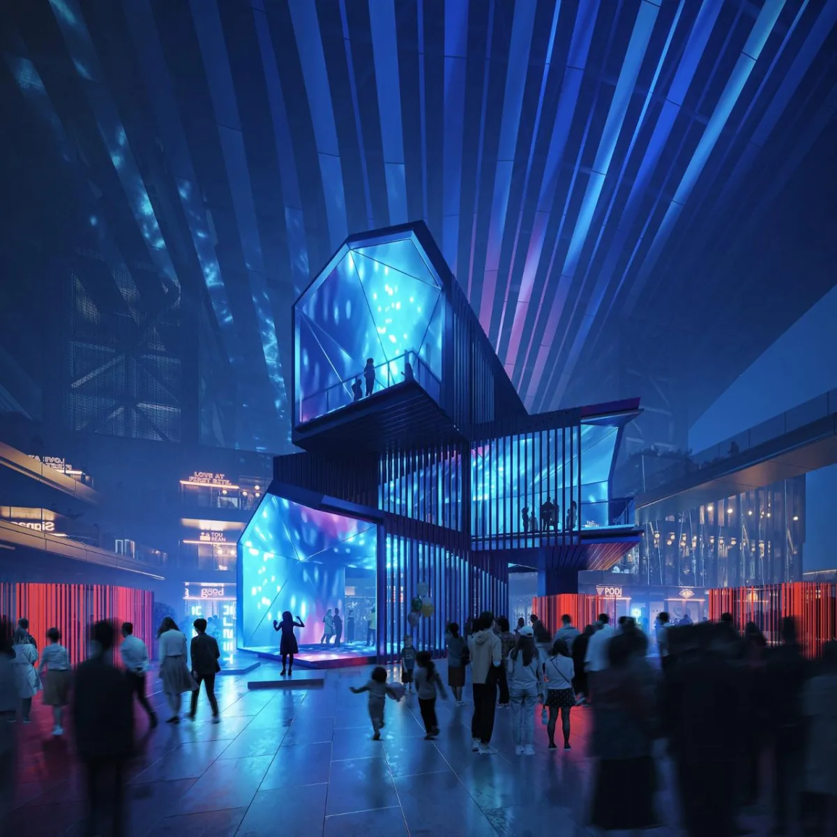 BIM建筑|深圳前海·华发冰雪世界：全球最大规模室内滑雪中心 / 10 Design
