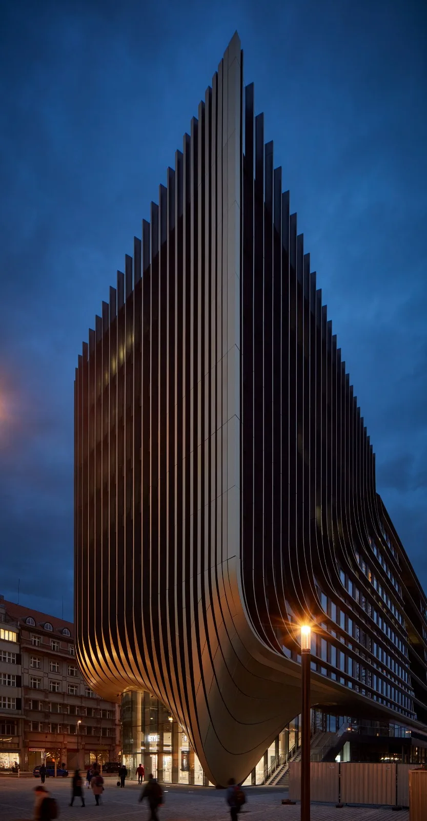 BIM建筑|Masaryčka 大楼 / 扎哈·哈迪德建筑设计事务所
