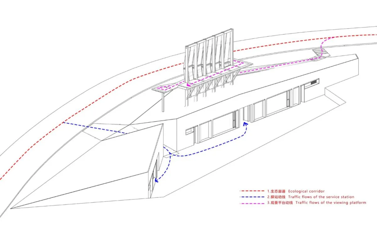 BIM建筑|帆的乡愁：环洱海生态廊道五号驿站 / 三文建筑
