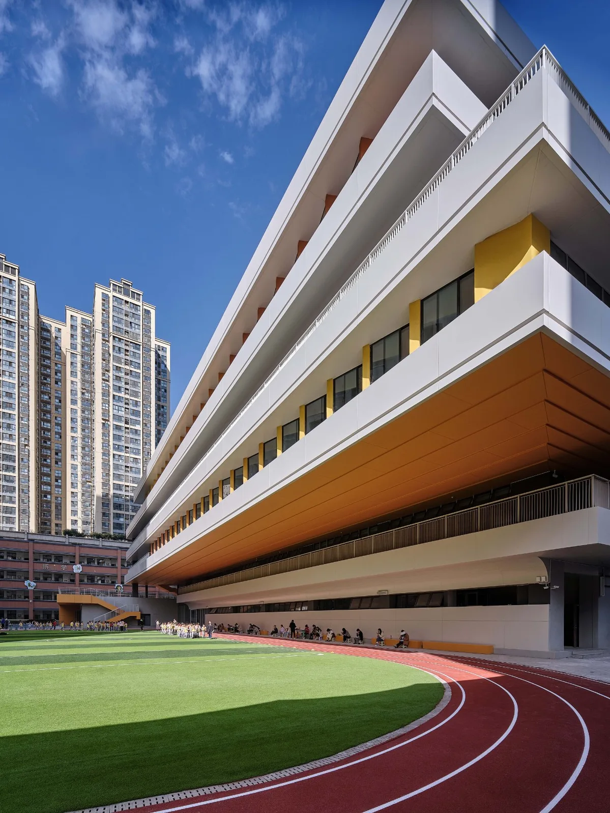 BIM建筑|西安市未央路小学综合楼 / 中国建筑西北设计研究院 屈培青工作室
