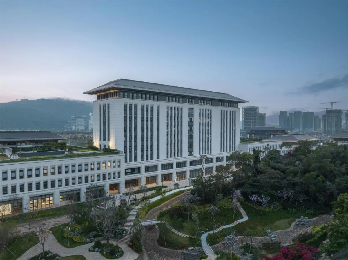 BIM建筑|横琴新区市民服务中心 / 上海华都建筑规划设计