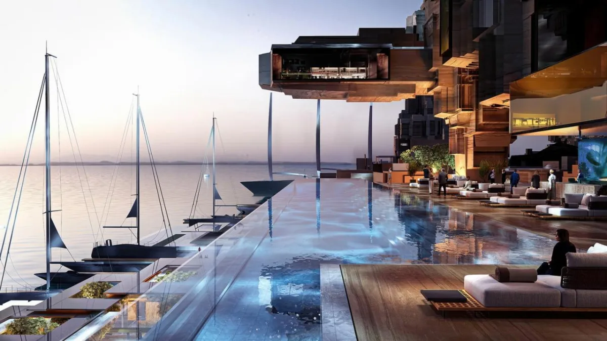 BIM建筑|为NEOM打造又一超现代滨海康乐之城 —— Norlana / 10 Design