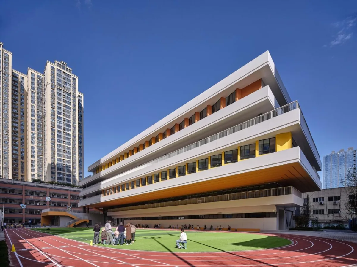 BIM建筑|西安市未央路小学综合楼 / 中国建筑西北设计研究院 屈培青工作室