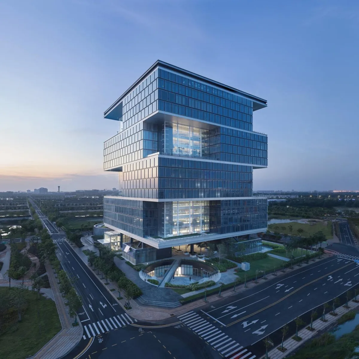 BIM建筑|海南能源交易大厦 / 姚仁喜｜大元建筑工场