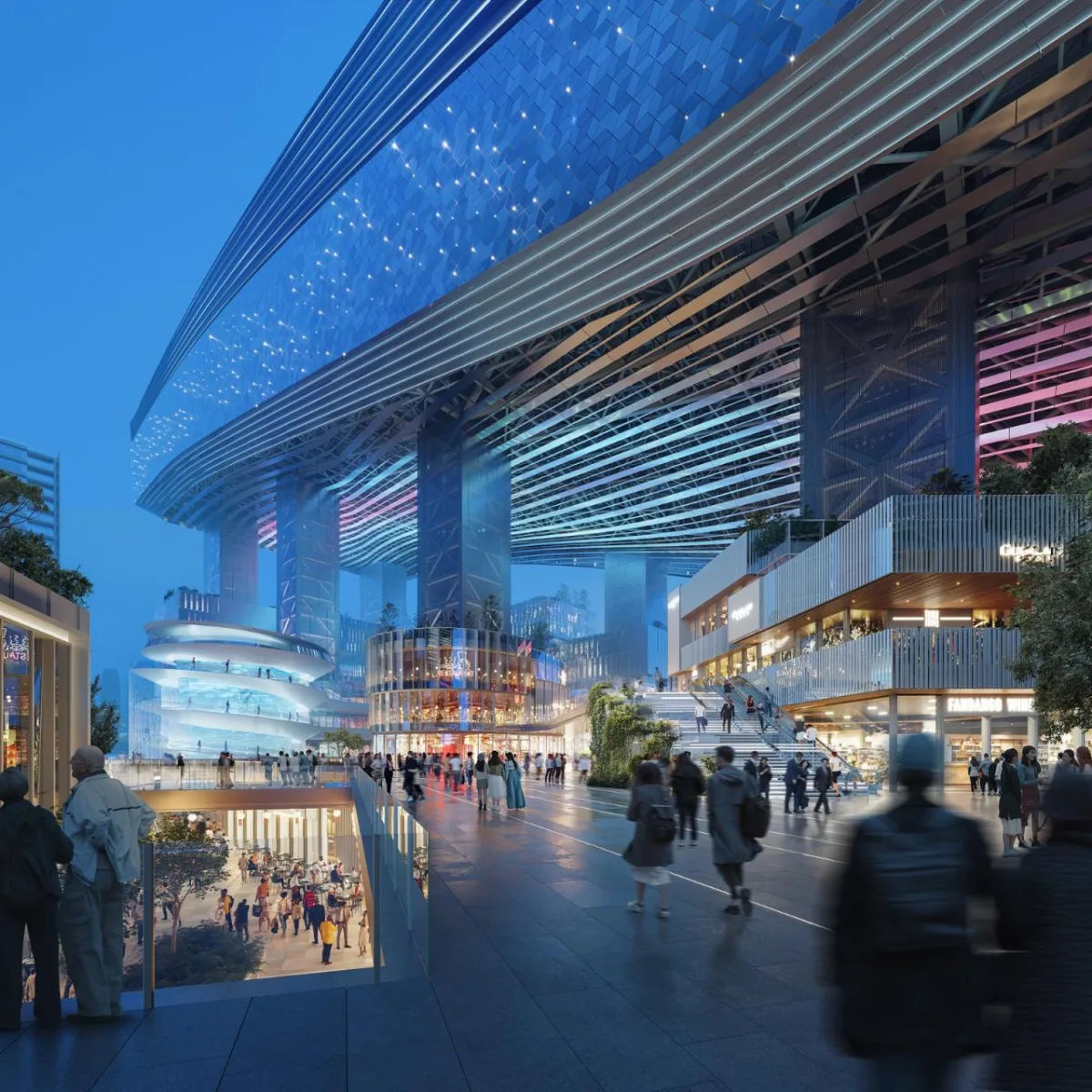BIM建筑|深圳前海·华发冰雪世界：全球最大规模室内滑雪中心 / 10 Design