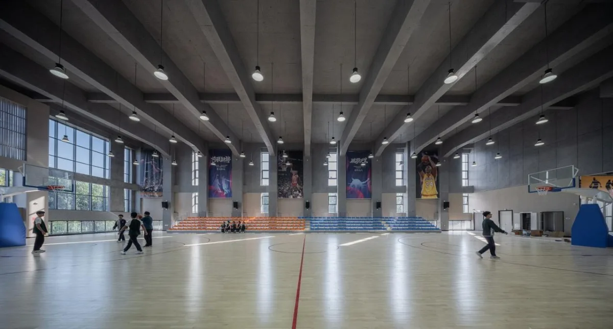 BIM建筑|河南安阳振中学校 / 山东建筑大学建筑城规学院象外营造工作室