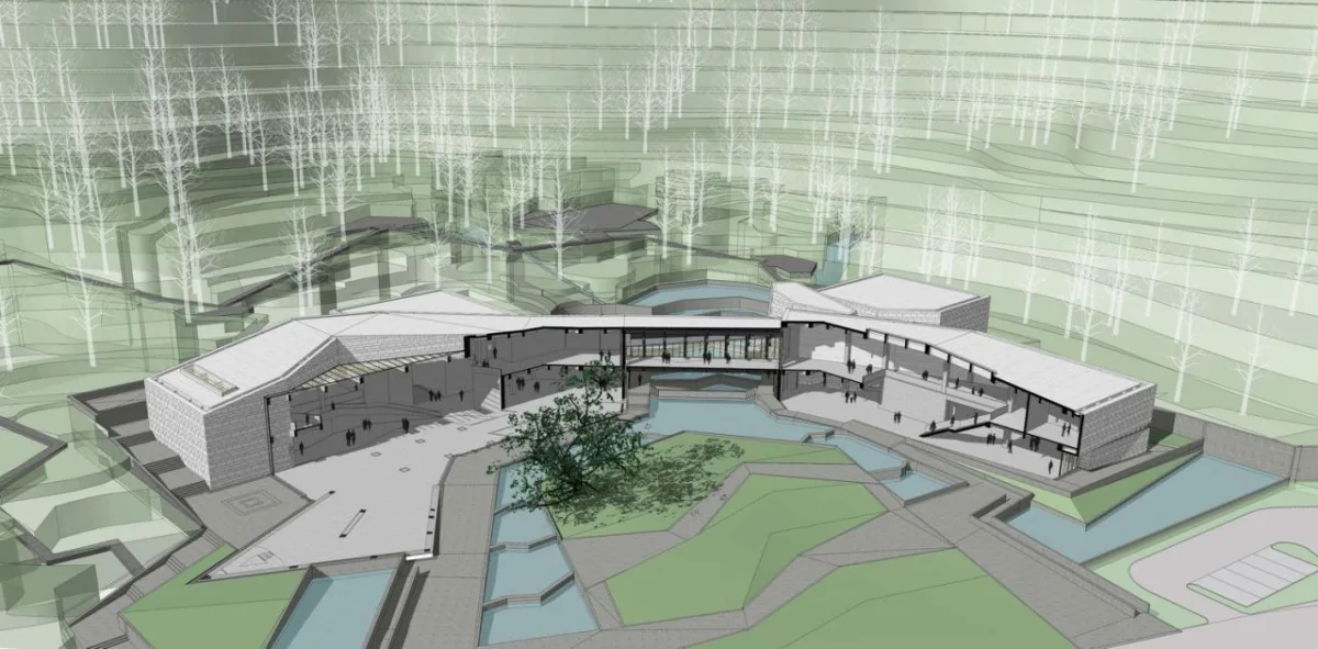 BIM建筑|“地”之书写——三清山地质博物馆设计思考 / 浙江大学建筑设计研究院