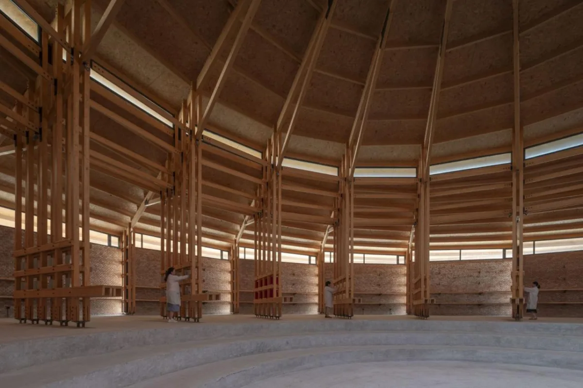 BIM建筑|熟地工艺展示馆 / 罗宇杰工作室