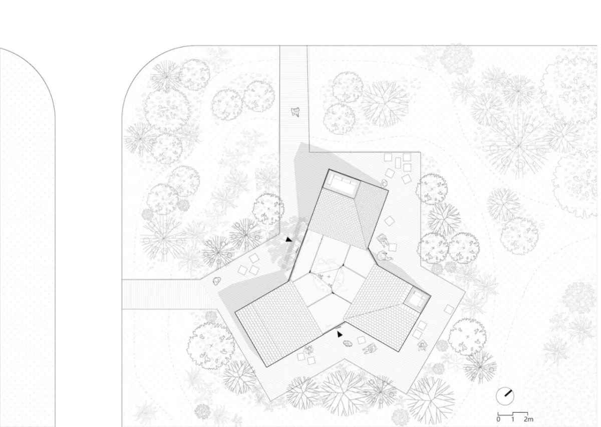 BIM建筑|高山书屋 / MAT 超级建筑事务所