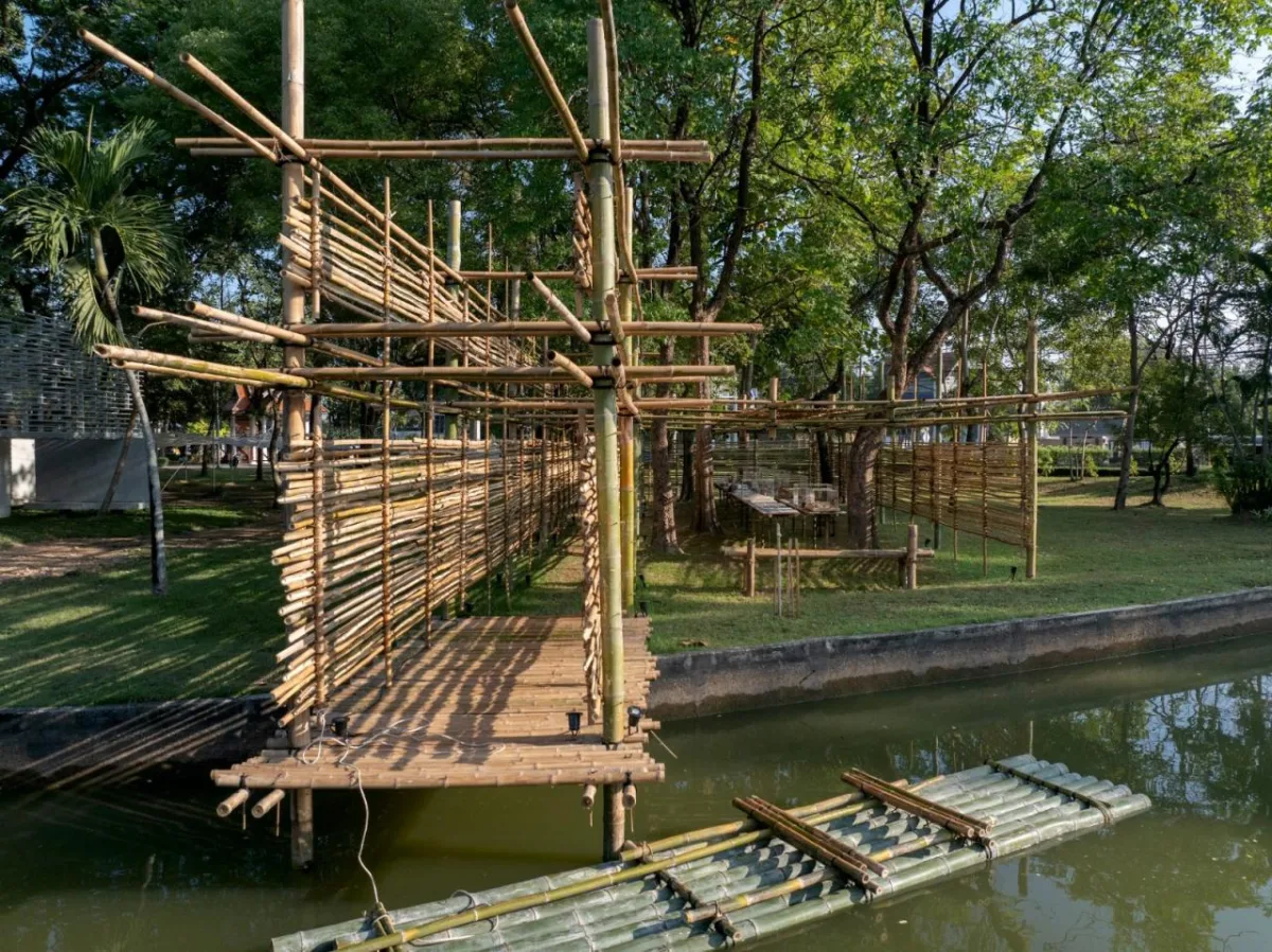 BIM建筑|ASA LANNA 展馆 / Yangnar Studio