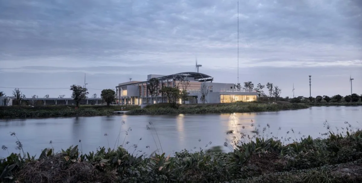 BIM建筑|苏州相城区阳澄湖镇大闸蟹文化园 / 九城都市