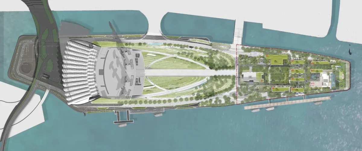 BIM建筑|广州海心沙--岛的更新设想与实施 / XAA冼剑雄联合建筑设计事务所